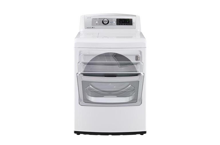 LG 7.3 cu.ft. Ultra Large SteamDryer™ with EasyLoad™ Door, DLEX5780WE, thumbnail 3
