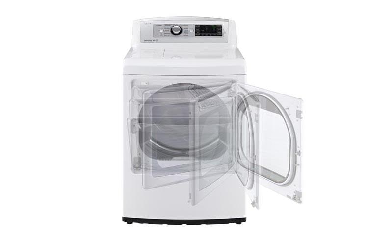 LG 7.3 cu.ft. Ultra Large SteamDryer™ with EasyLoad™ Door, DLEX5780WE, thumbnail 5