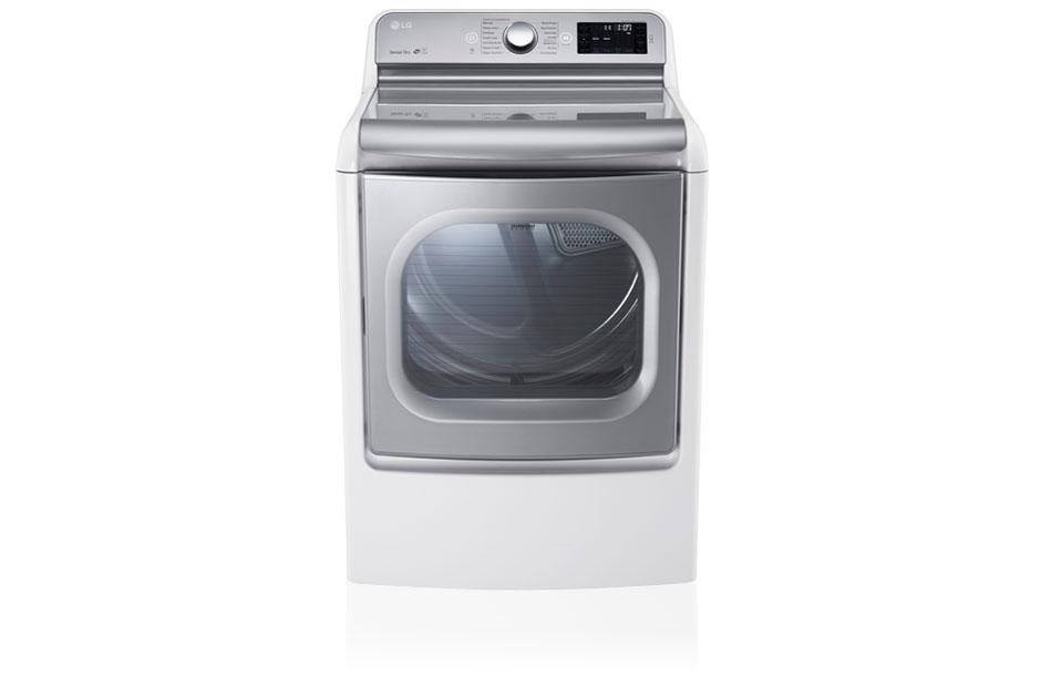 LG 9.0 Cu. Ft. Mega Large Capacity TurboSteam™ Dryer With EasyLoad™ Door, DLEX7700WE, thumbnail 11
