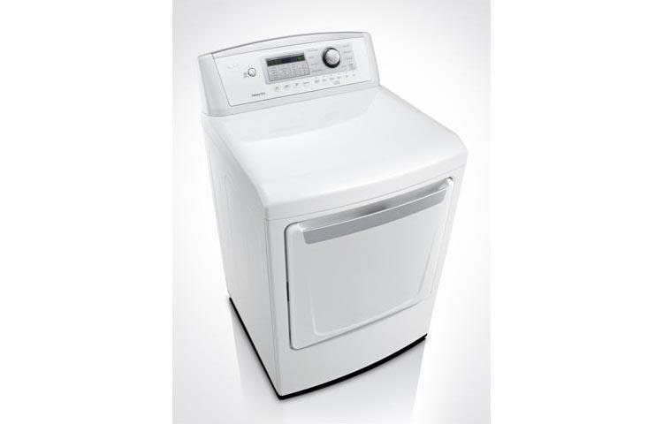 LG 7.3 cu. ft. Ultra Large High Efficiency Dryer w/ Sensor Dry Technology, DLE4970W, thumbnail 2