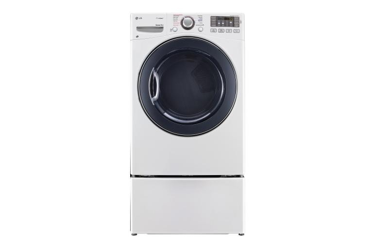 LG 7.4 cu. ft. Ultra Large Capacity SteamDryer™ w/ NFC Tag On, DLEX3570W, thumbnail 2