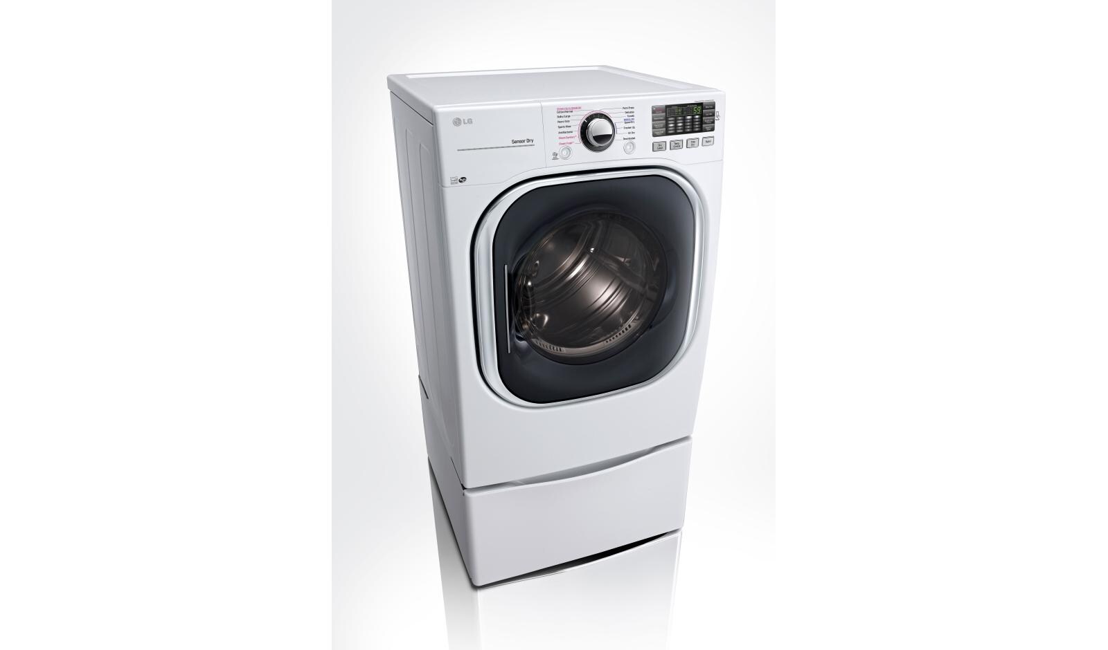 LG DLEX4370W 7.4 cu. ft. Ultra Large Capacity TurboSteam™ Electric