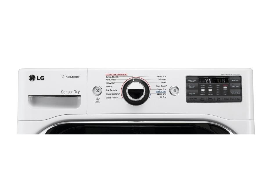 LG 9.0 cu. ft. Mega Capacity Electric Dryer w/ Steam™ Technology, DLEX8100W, thumbnail 6