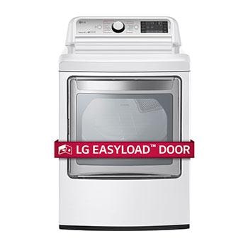 7.3 cu. ft. Ultra Large Capacity TurboSteam™ Electric Dryer with EasyLoad™ Door1