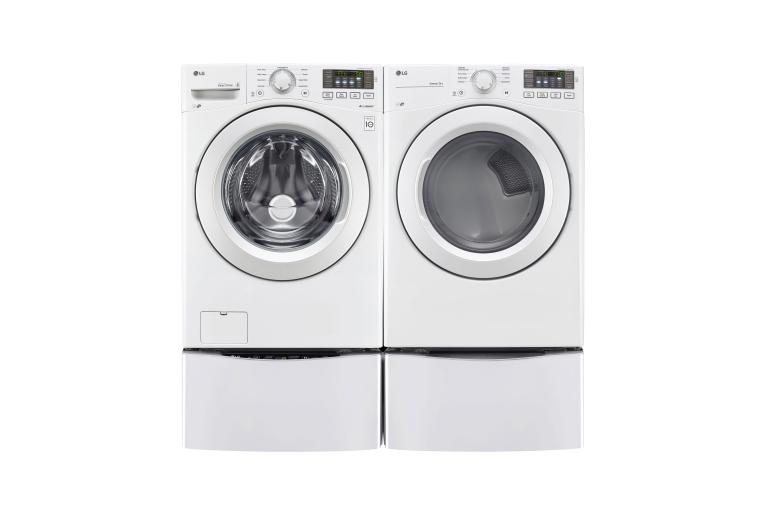 LG 7.4 cu. ft. Ultra Large Capacity Dryer w/ NFC Tag On Technology, DLE3180W, thumbnail 3
