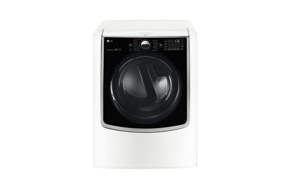 LG 7.4 cu. ft. Smart wi-fi Enabled Electric Dryer w/ TurboSteam™ , DLEX5000W, thumbnail 2