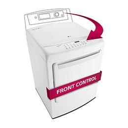 7.3 cu. ft. Ultra Large Capacity High Efficiency Front Control Dryer w/ NFC Tag On2