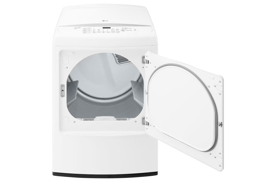 LG 7.3 cu. ft. Ultra Large Capacity High Efficiency Front Control Dryer w/ NFC Tag On, DLE1501W, thumbnail 5