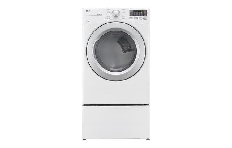 LG 7.4 cu. ft. Ultra Large Capacity Dryer w/ NFC Tag On Technology, DLE3170W, thumbnail 2