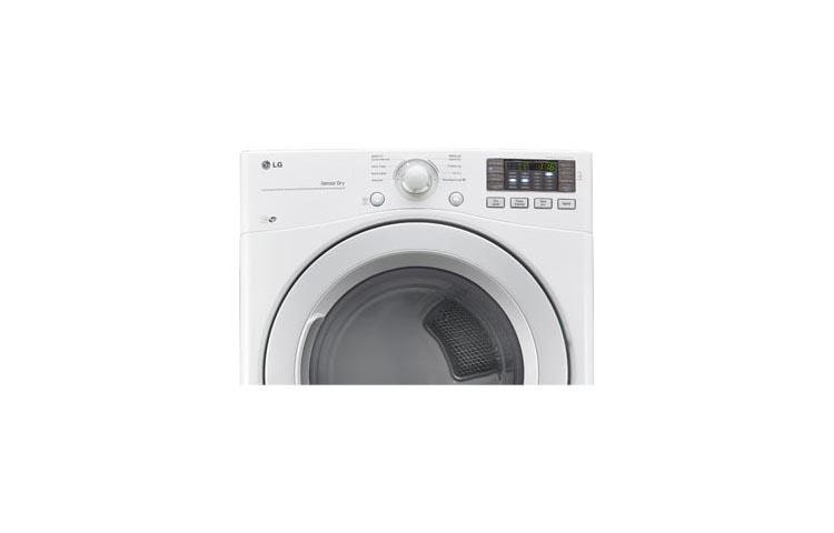 LG 7.4 cu. ft. Ultra Large Capacity Dryer w/ NFC Tag On Technology, DLE3170W, thumbnail 7