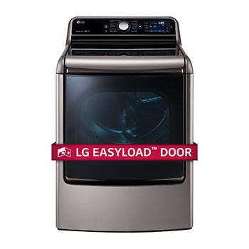 9.0 Cu. Ft. Mega Large Capacity TurboSteam™ Dryer With EasyLoad™ Door1