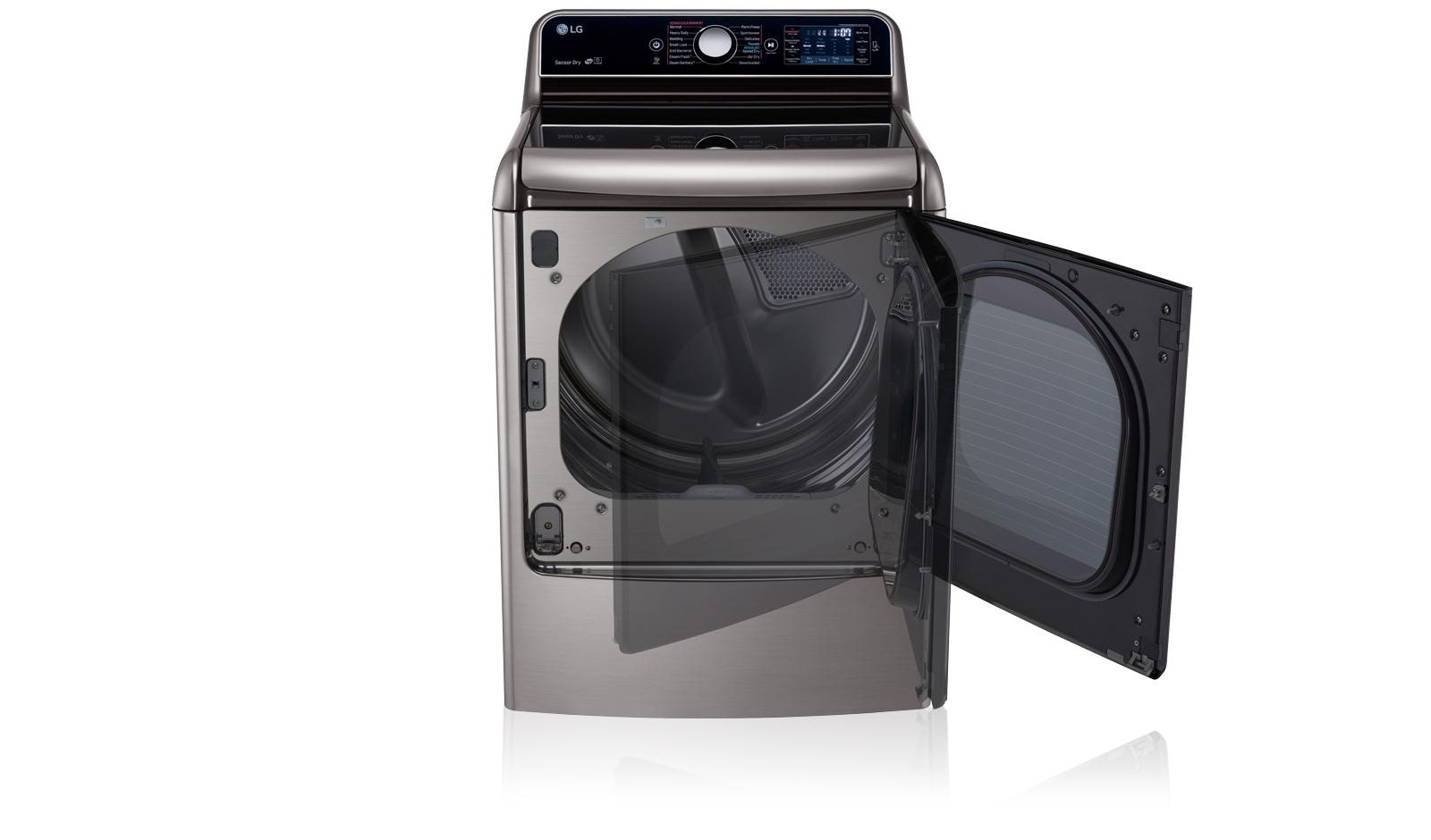 LG DLEX7700VE 9.0 Cu. Ft. Mega Large Capacity TurboSteam™ Dryer With