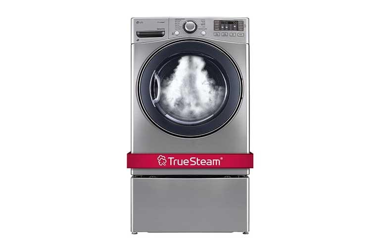 LG 7.4 cu. ft. Ultra Large Capacity SteamDryer™ w/ NFC Tag On, DLEX3570V, thumbnail 1