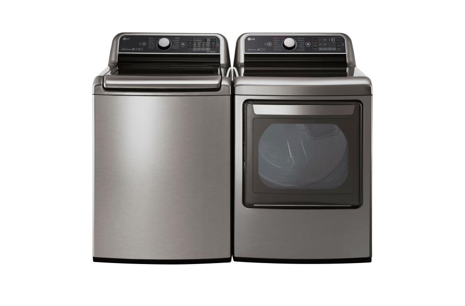 LG 7.3 cu. ft. Ultra Large Capacity TurboSteam™ Electric Dryer with EasyLoad™ Door, DLEX7600VE, thumbnail 8