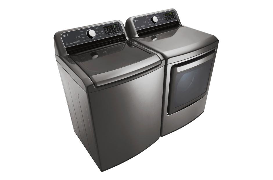 LG 7.3 cu. ft. Smart wi-fi Enabled Electric Dryer with Sensor Dry Technology, DLE7200VE, thumbnail 4