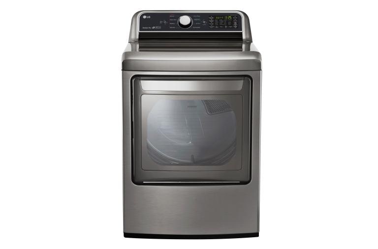 LG 7.3 cu. ft. Smart wi-fi Enabled Electric Dryer with Sensor Dry Technology, DLE7200VE, thumbnail 1