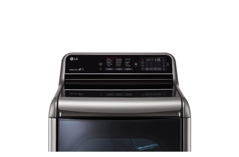 LG 9.0 cu. ft. Mega Capacity TurboSteam™ Dryer with EasyLoad™ Door, DLEX7710VE, thumbnail 3