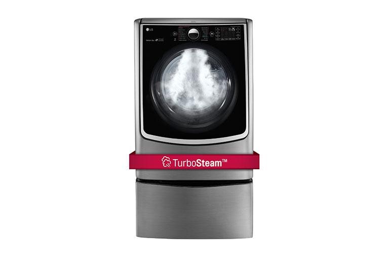LG 7.4 cu. ft. Smart wi-fi Enabled Electric Dryer w/ TurboSteam™ , DLEX5000V, thumbnail 1