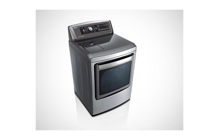 LG 7.3 cu.ft. Ultra Large SteamDryer™ with EasyLoad™ Door, DLEX5780VE, thumbnail 3