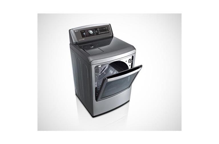 LG 7.3 cu.ft. Ultra Large SteamDryer™ with EasyLoad™ Door, DLEX5780VE, thumbnail 4