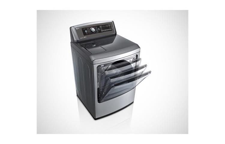 LG 7.3 cu.ft. Ultra Large SteamDryer™ with EasyLoad™ Door, DLEX5780VE, thumbnail 7