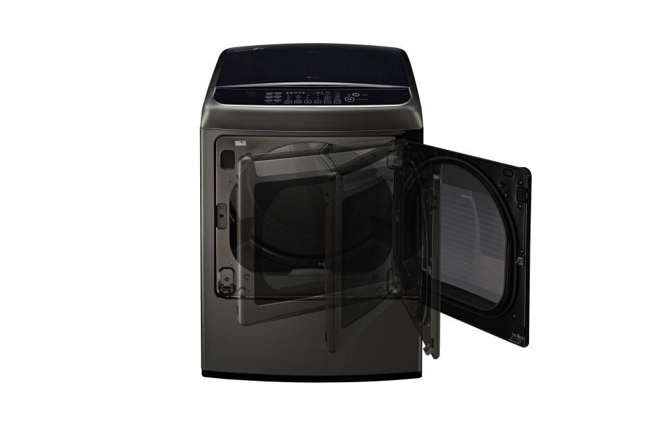 LG 7.3 cu. ft. Large Smart wi-fi Enabled Front Control Gas Dryer with EasyLoad™ Door , DLGY1902KE, thumbnail 4