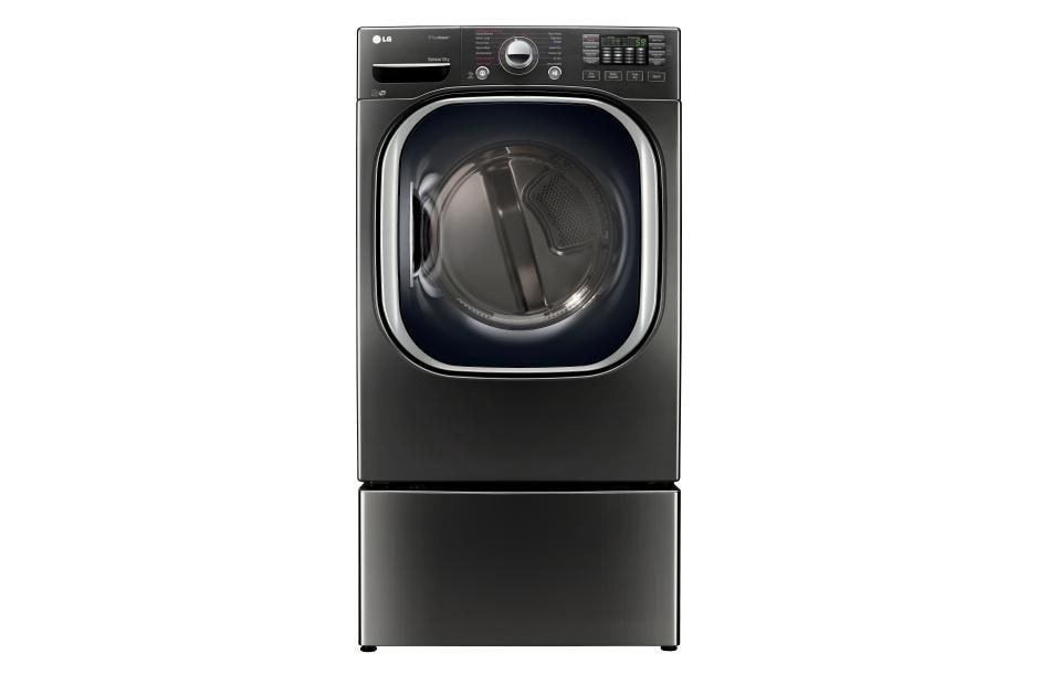 LG 7.4 cu.ft. Ultra Large Capacity TurboSteam™ Gas Dryer, DLGX4371K, thumbnail 2
