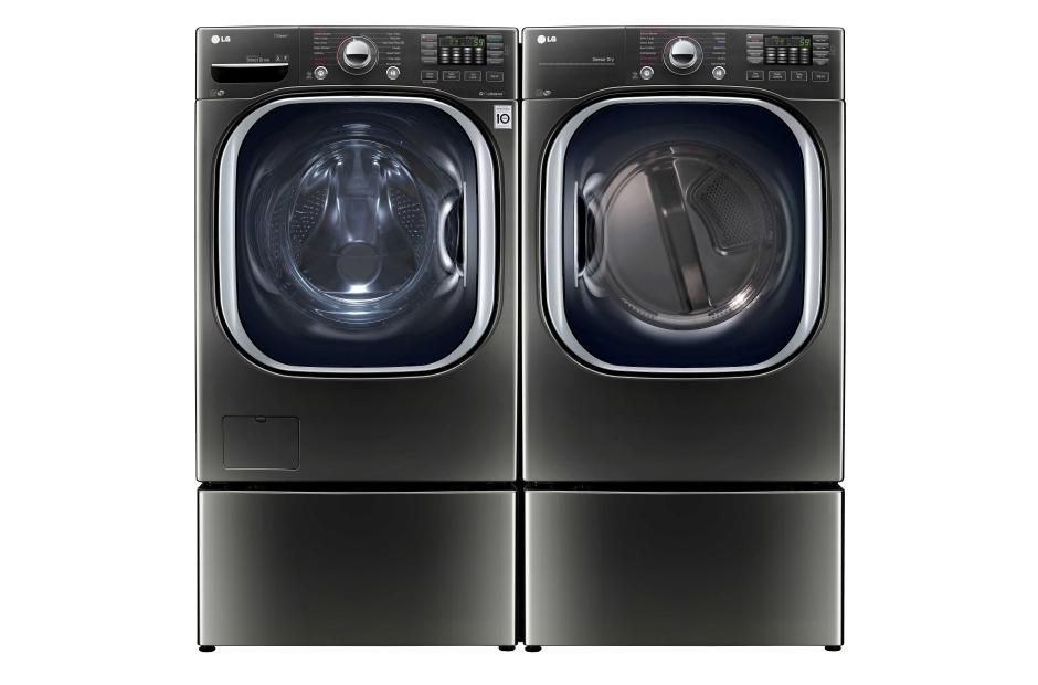 LG 7.4 cu.ft. Ultra Large Capacity TurboSteam™ Gas Dryer, DLGX4371K, thumbnail 7