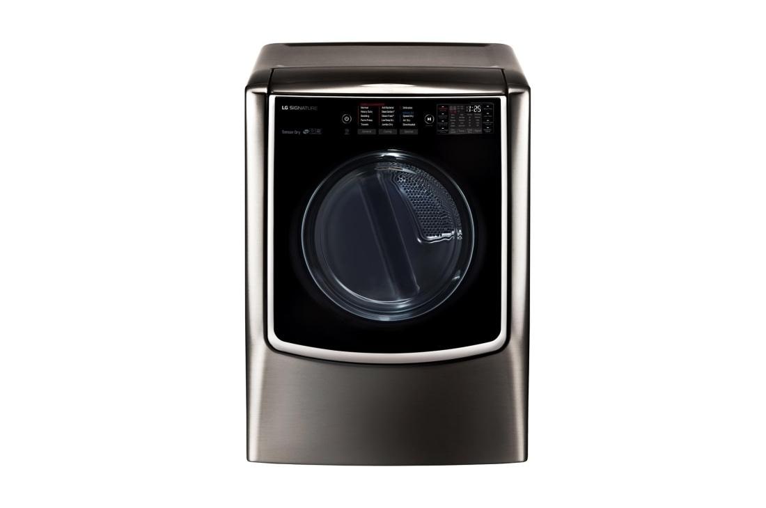 LG SIGNATURE 9.0 cu. ft. Large Smart wi-fi Enabled Gas Dryer w/ TurboSteam™ , DLGX9501K, thumbnail 2