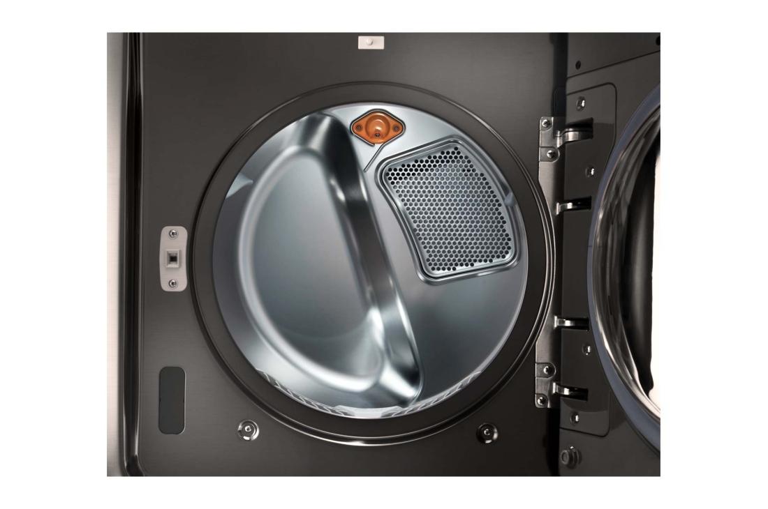 LG SIGNATURE 9.0 cu. ft. Large Smart wi-fi Enabled Gas Dryer w/ TurboSteam™ , DLGX9501K, thumbnail 6