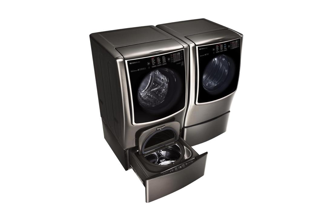 LG SIGNATURE 9.0 cu. ft. Large Smart wi-fi Enabled Gas Dryer w/ TurboSteam™ , DLGX9501K, thumbnail 8