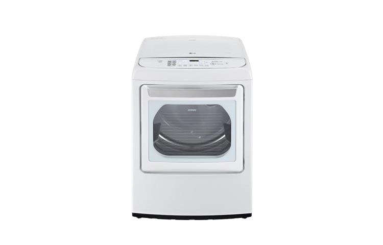 LG 7.3 cu. ft. Ultra Large Capacity High Efficiency Front Control SteamDryer™ w/ EasyLoad™ Door, DLGY1702WE, thumbnail 2