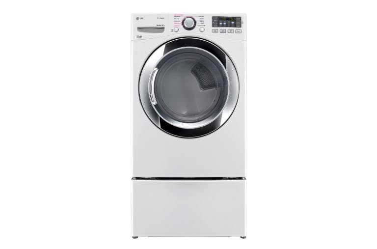 LG 7.4 cu. ft. Ultra Large Capacity SteamDryer™ w/ NFC Tag On (Gas), DLGX3371W, thumbnail 2