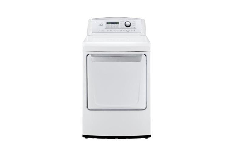 LG 7.3 cu. ft. Ultra Large High Efficiency Dryer w/ Sensor Dry Technology, DLG4971W, thumbnail 1
