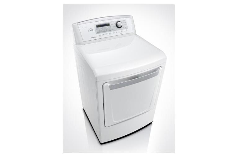 LG 7.3 cu. ft. Ultra Large High Efficiency Dryer w/ Sensor Dry Technology, DLG4971W, thumbnail 2