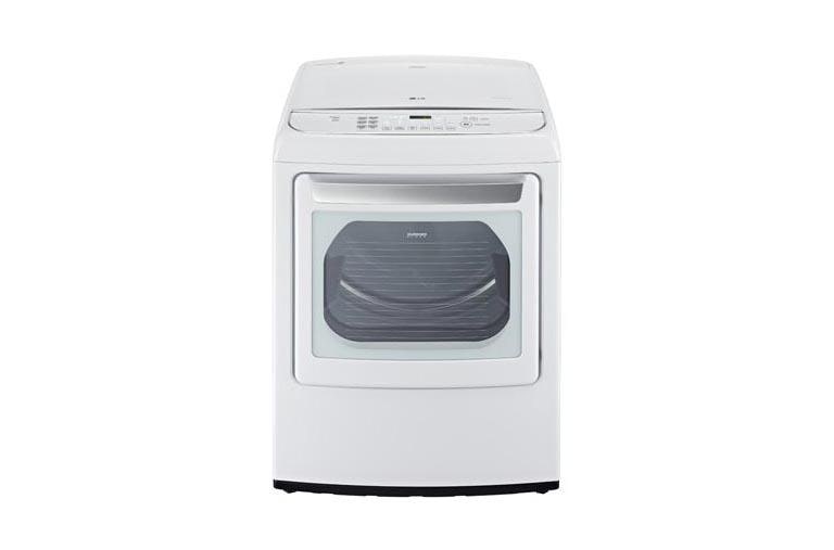LG 7.3 cu.ft. Ultra Large Capacity High Efficiency Front Control SteamDryer™ with SteamFresh™, DLGY1702W, thumbnail 2
