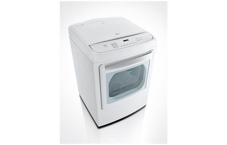LG 7.3 cu.ft. Ultra Large Capacity High Efficiency Front Control SteamDryer™ with SteamFresh™, DLGY1702W, thumbnail 3