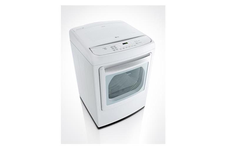 LG 7.3 cu.ft. Ultra Large Capacity High Efficiency Front Control SteamDryer™ with SteamFresh™, DLGY1702W, thumbnail 3