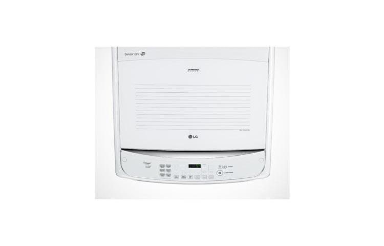 LG 7.3 cu.ft. Ultra Large Capacity High Efficiency Front Control SteamDryer™ with SteamFresh™, DLGY1702W, thumbnail 4