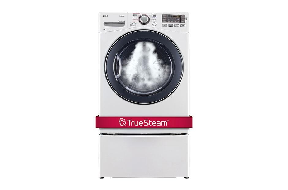 LG TrueSteam 7.4 Cu. Ft. 12-Cycle Electric Dryer with  - Best Buy