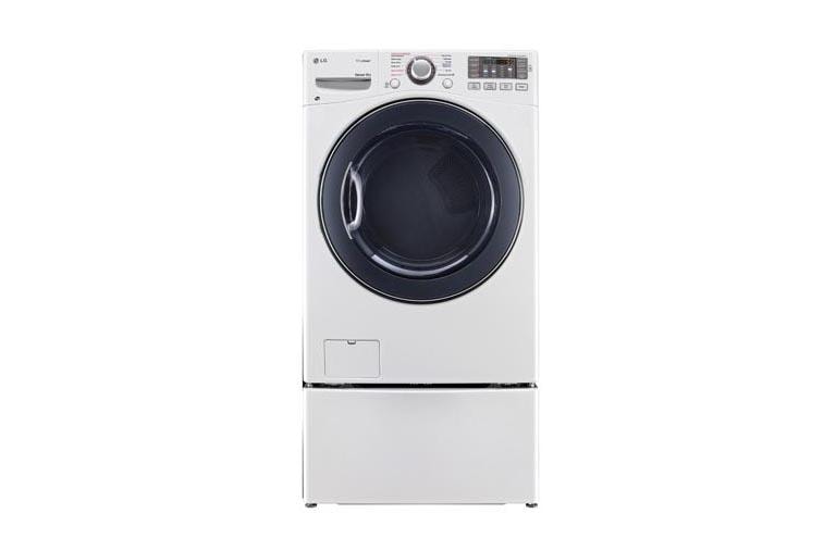 LG 7.4 cu. ft. Ultra Large Capacity SteamDryer™ w/ NFC Tag On, DLGX3571W, thumbnail 2