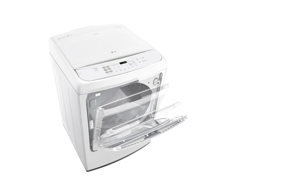 LG 7.3 cu. ft. Large Smart wi-fi Enabled Front Control Gas Dryer with EasyLoad™ Door , DLGY1902WE, thumbnail 5