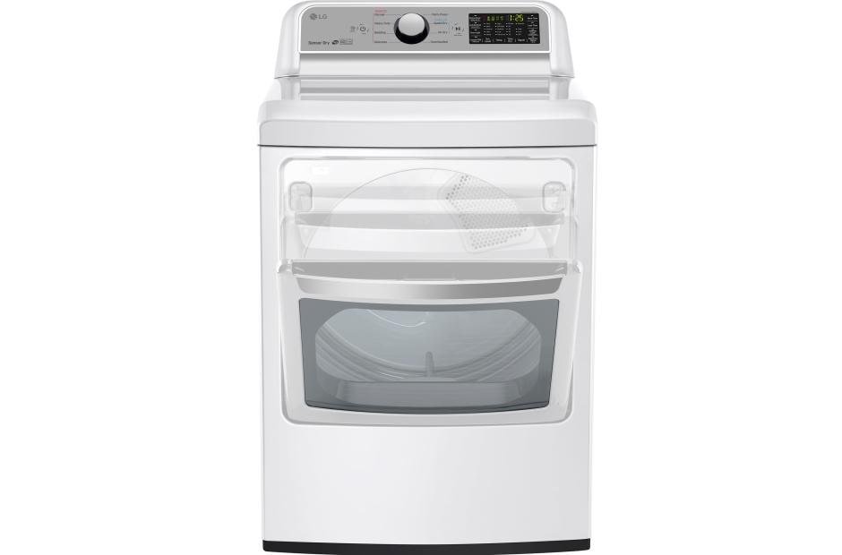 LG 7.3 cu. ft. Smart wi-fi Enabled Gas Dryer w/ Sensor Dry Technology, DLG7201WE, thumbnail 3