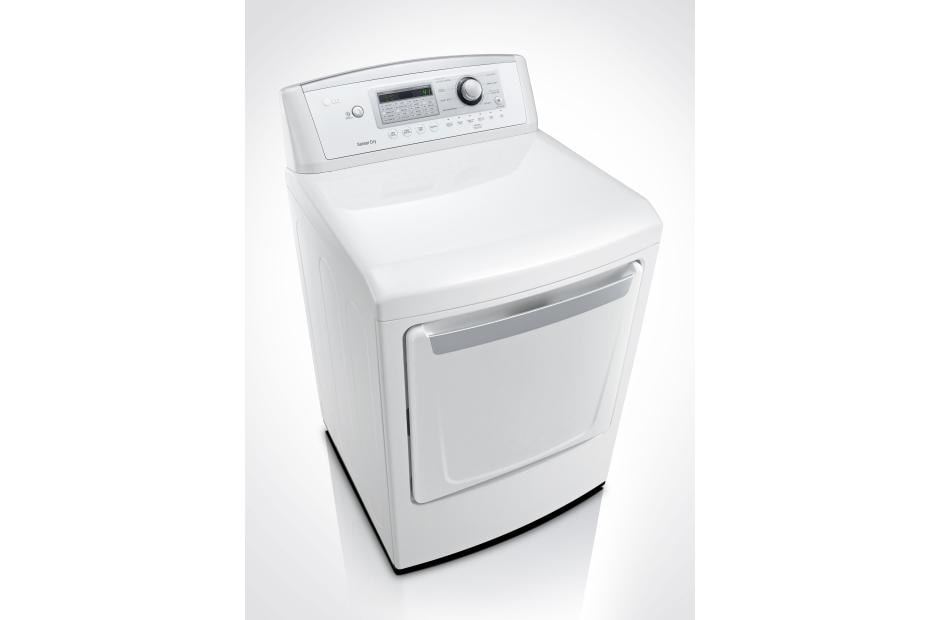 LG 7.3 cu. ft. Ultra Large High Efficiency Gas Dryer w/ Sensor Dry Technology, DLG4971WE, thumbnail 3