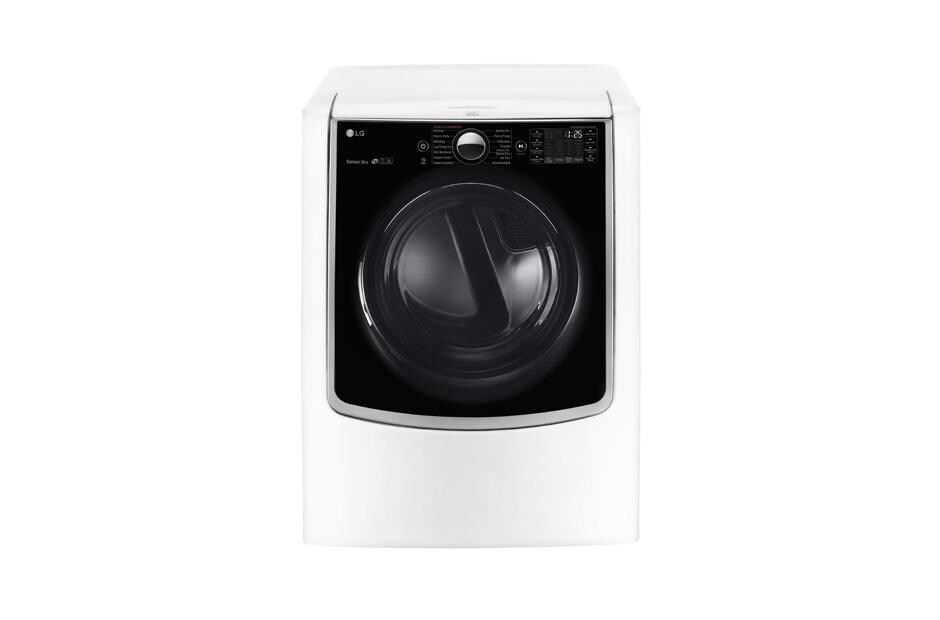 LG 7.4 cu. ft. Smart wi-fi Enabled Gas Dryer w/ TurboSteam™, DLGX5001W, thumbnail 2