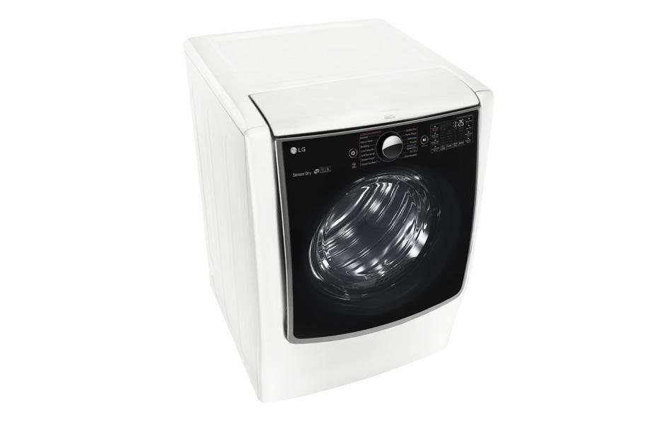LG 7.4 cu. ft. Smart wi-fi Enabled Gas Dryer w/ TurboSteam™, DLGX5001W, thumbnail 5