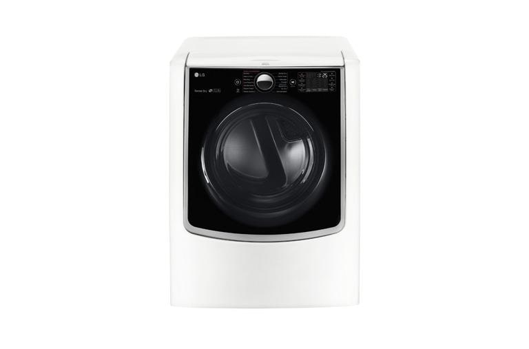LG 7.4 cu. ft. Smart wi-fi Enabled Gas Dryer w/ TurboSteam™, DLGX5001W, thumbnail 2