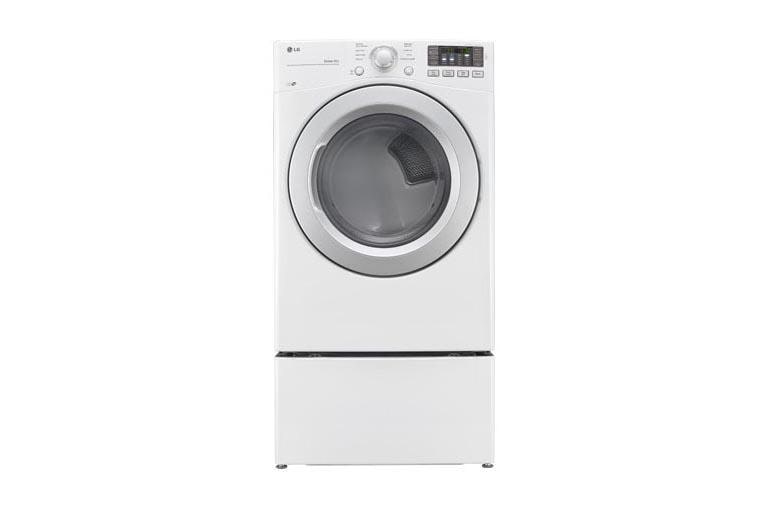 LG 7.4 cu. ft. Ultra Large Capacity Dryer w/ NFC Tag On Technology, DLG3171W, thumbnail 2
