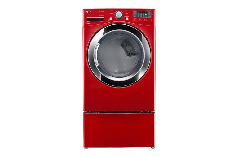 LG 7.4 cu. ft. Ultra Large Capacity SteamDryer™ w/ NFC Tag On (Gas), DLGX3371R, thumbnail 2