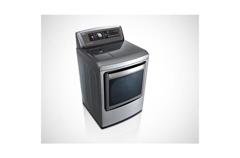 LG 7.3 cu.ft. Ultra Large SteamDryer™ with EasyLoad™ Door, DLGX5781VE, thumbnail 3